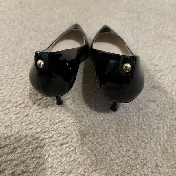 MICHAEL KORS Black Patent Leather Pumps Stiletto Heels - Picture 10 of 11